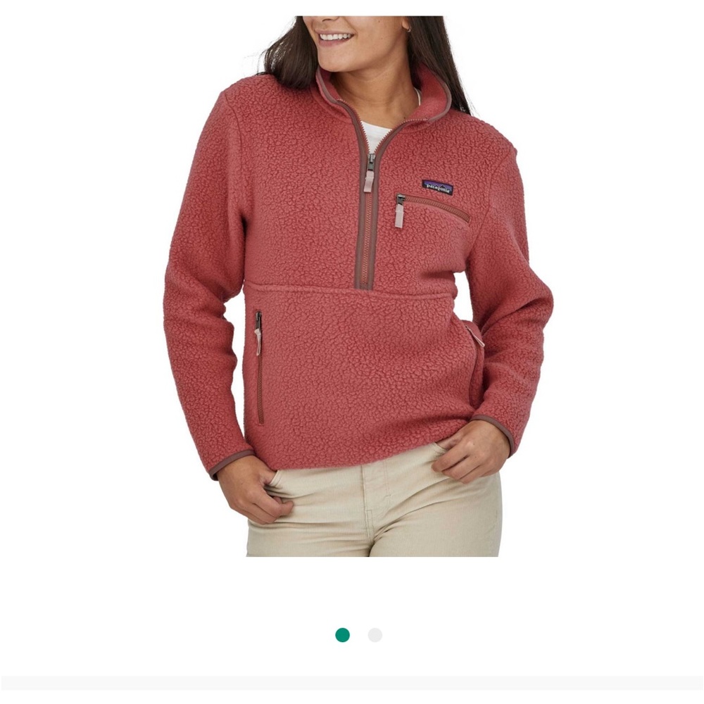 Patagonia retro pile marsupial pullover
